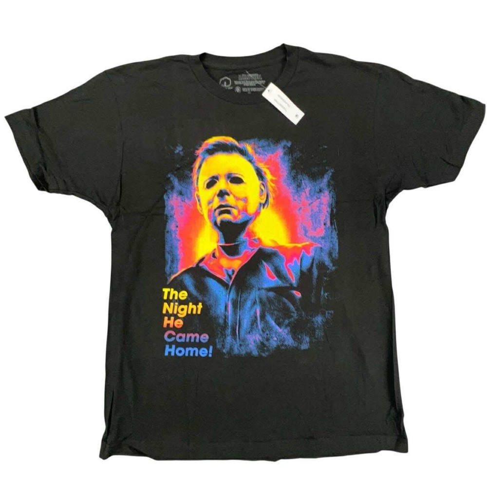 Halloween‎ Michael Myers The Night He Came Home Graphic T-Shirt New w Tags